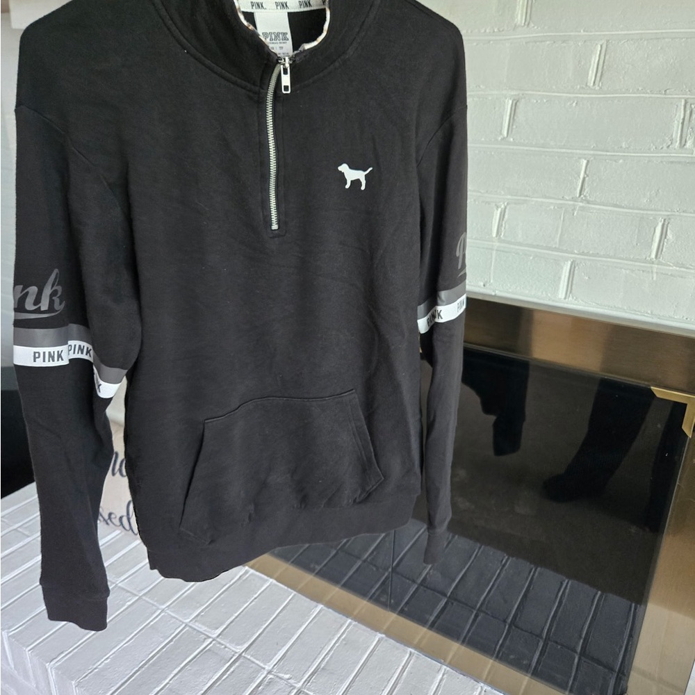 Victoria's Secret Black Pull Over
